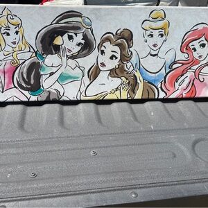 Disney Princesses Canvas with Vibrant Colors